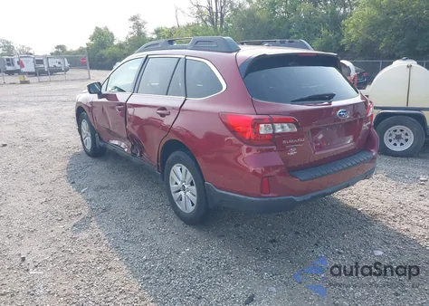 2015 Subaru Outback 2.5I Premium из США, поврежденный, VIN 4S4BSBFC0F3275032